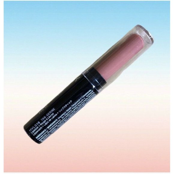 2 Pk NYX High Voltage Lipstick Creamy Shiny Neutral Peach Tan-Gerine New/Sealed - Picture 4 of 5